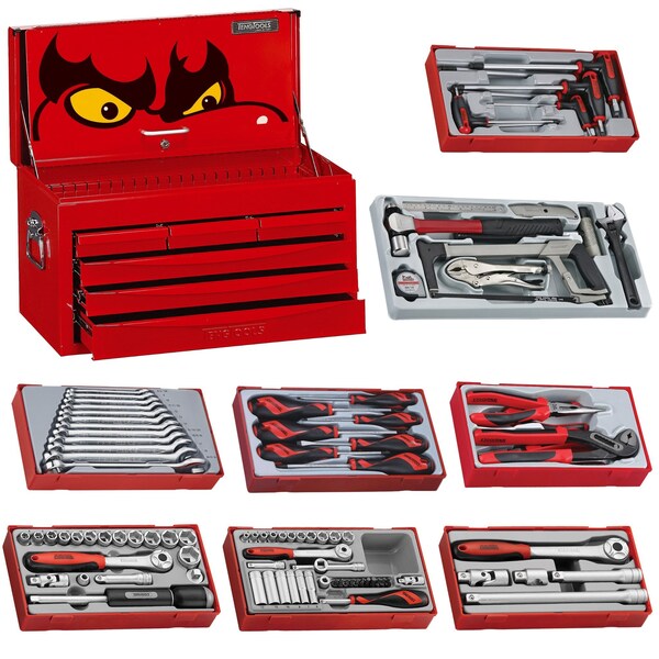 115 Piece 6 Drawer Metric Series Tool Kit